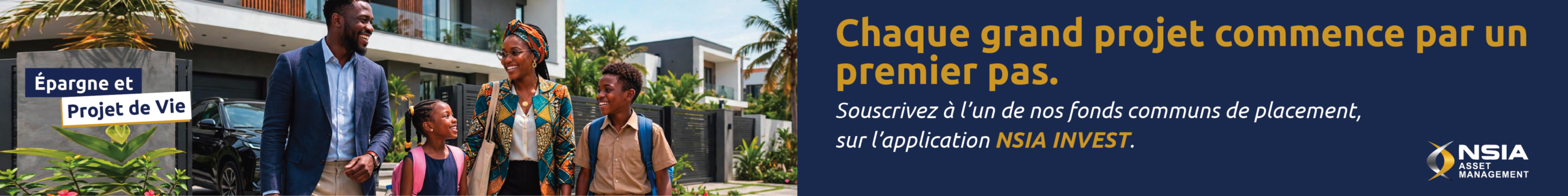 Bannière promotionnelle FCP TAWFIR HALAL - NSIA INVEST